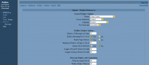 Squirrel mail configuration